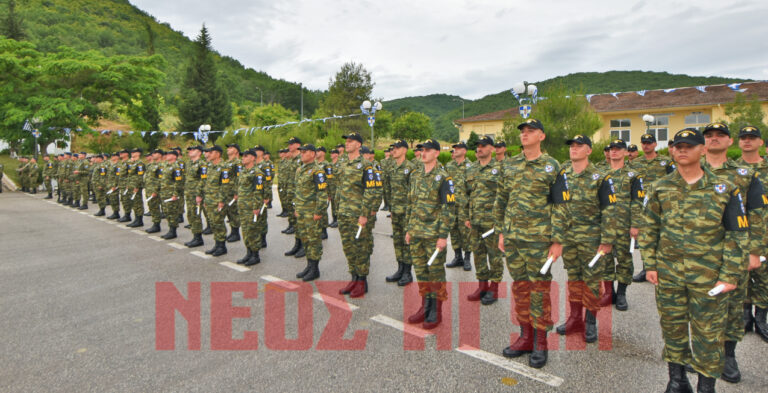 Ορκίστηκαν 98 στρατονόμοι στο ΚΕΣΝ Ρούσσου (φωτο)