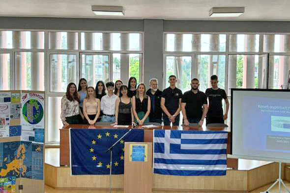 Οι Μαθητές του ΓΕΛ Προαστίου «πρεσβευτές» των ευρωπαϊκών αξιών
