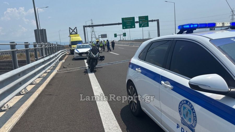 Θανατηφόρο τροχαίο για δικυκλιστή στον Ε65 στο ύψος της Λαμίας (+Φωτο)
