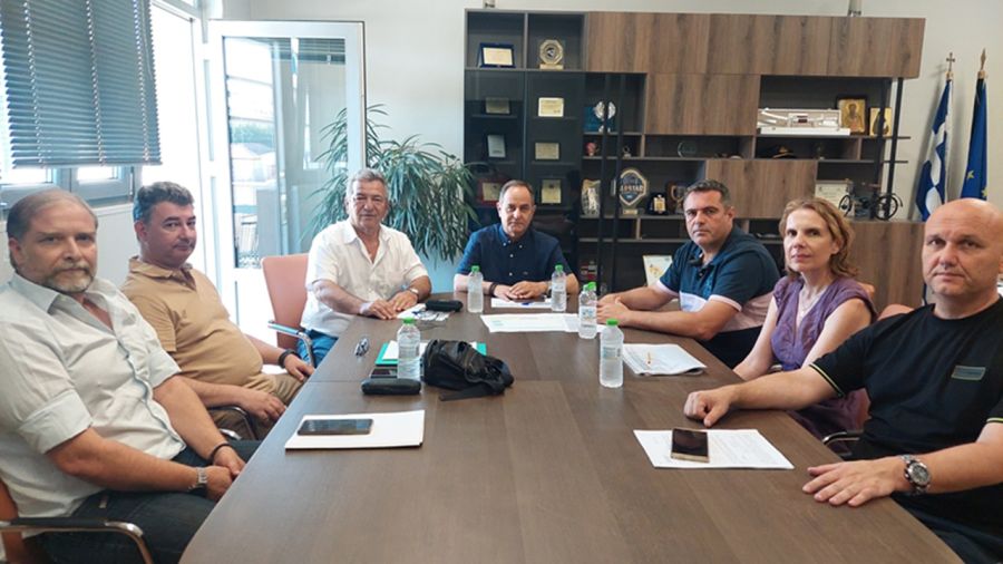 Σύσκεψη εργασίας στο Δήμο Καρδίτσας για τα έργα του ΣΒΑΑ