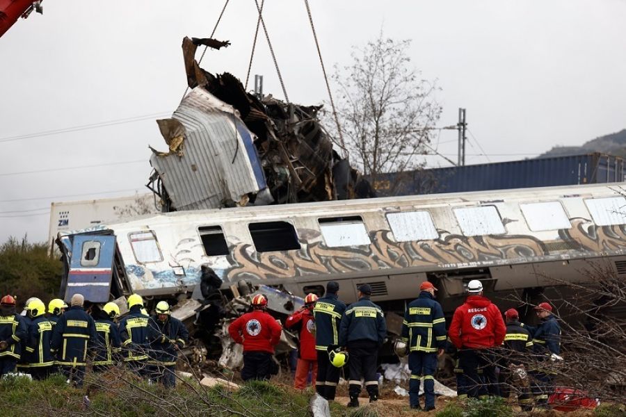 Τέμπη - ΔΑΕΕ: Δεν υπάρχουν ίχνη καύσης στην καμπίνα της δεύτερης ηλεκτράμαξας της εμπορικής - Παραδόθηκε το πόρισμα