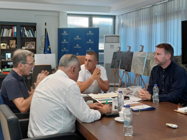 Δωρεά στον Δήμο Αργιθέας για δομή  επισκεπτών και ορειβατών - Συνάντηση Κουρέτα- Προέδρου ΔΕΘ Helexpo