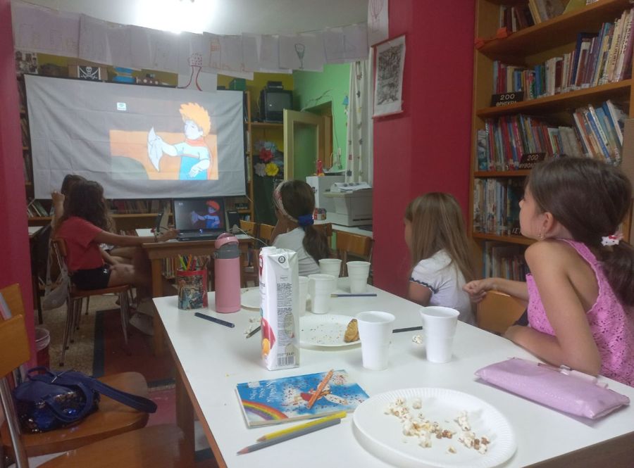 «Στη βιβλιοθήκη όλα ήταν Γιορτινά!  Γιορτές λήξης της Καλοκαιρινής Εκστρατείας Ανάγνωσης και Δημιουργικότητας 2025»!