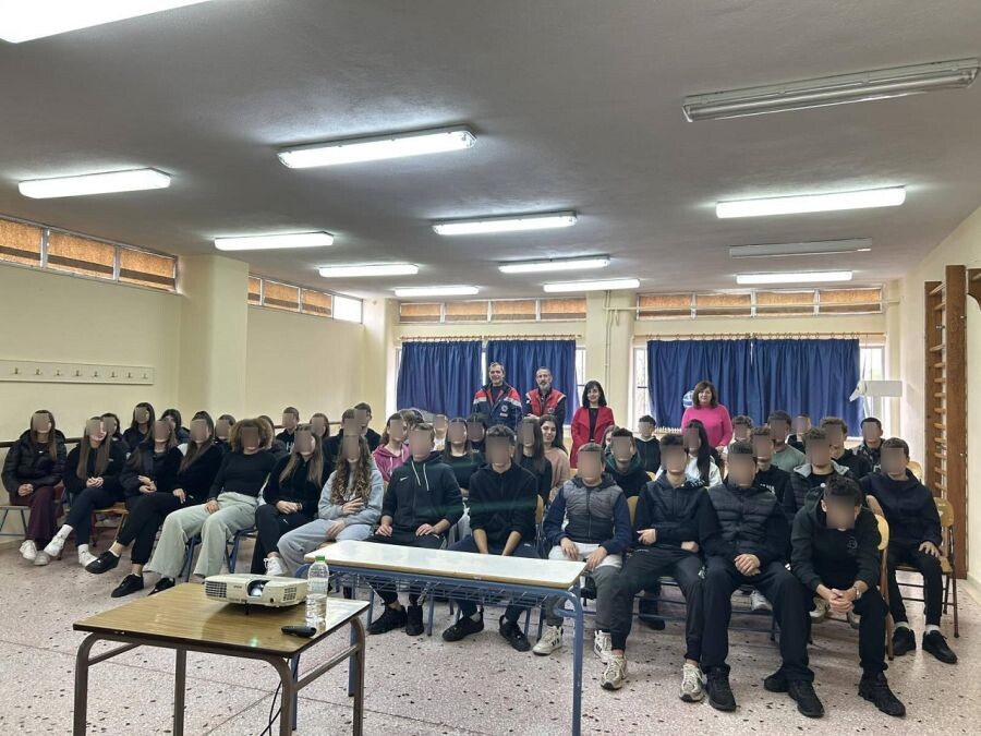 Σεμινάριο Πρώτων Βοηθειών στο 1ο Γυμνάσιο Μουζακίου
