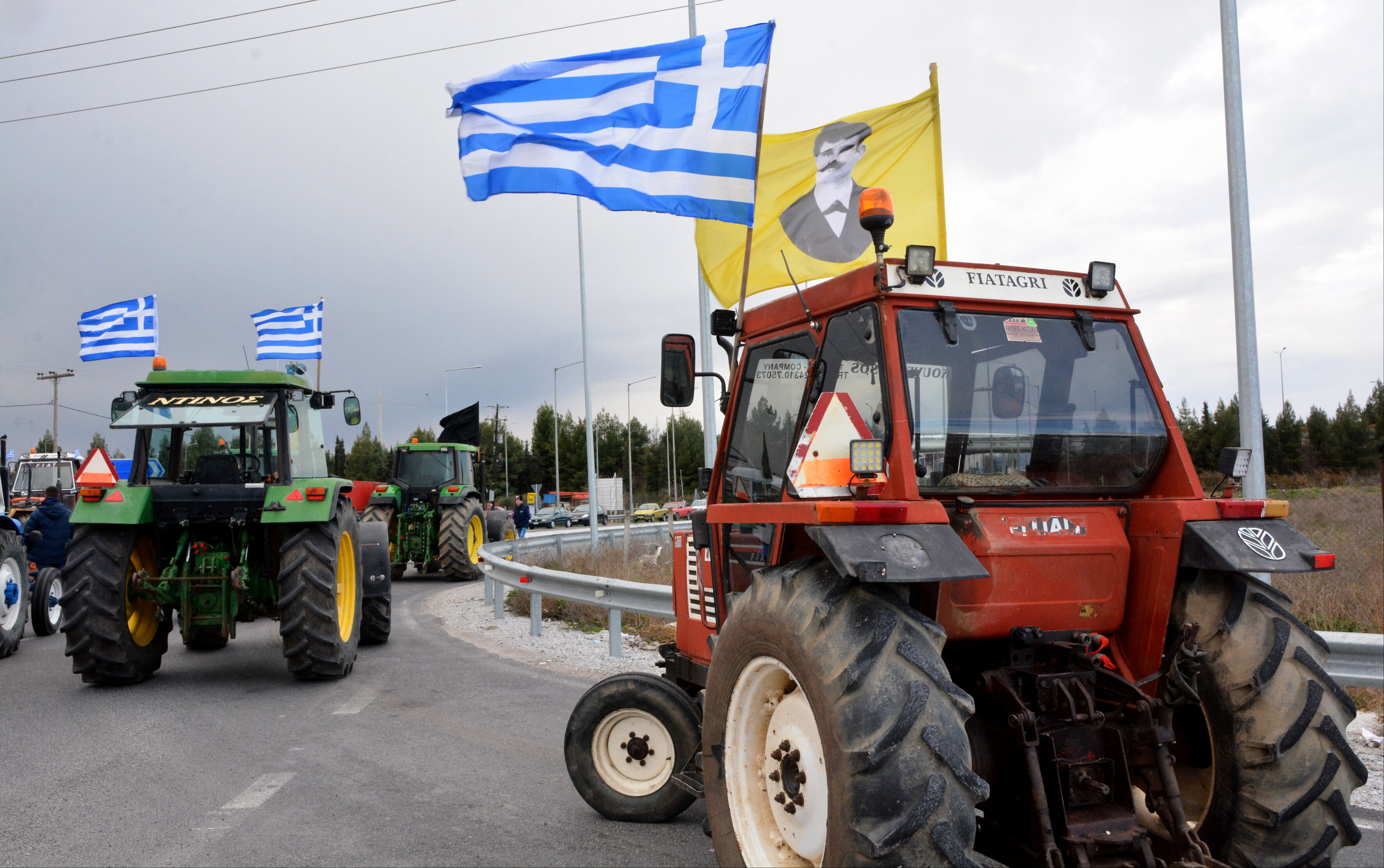 Στον Ε-65 τα τρακτερ της Καρδίτσας την Κυριακή στον κόμβο της Νίκαιας οι αγρότες της Λάρισας