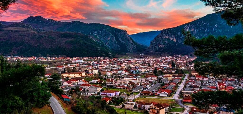 Τελετή Υποδοχής της Ολυμπιακής Φλόγας στο Μουζάκι