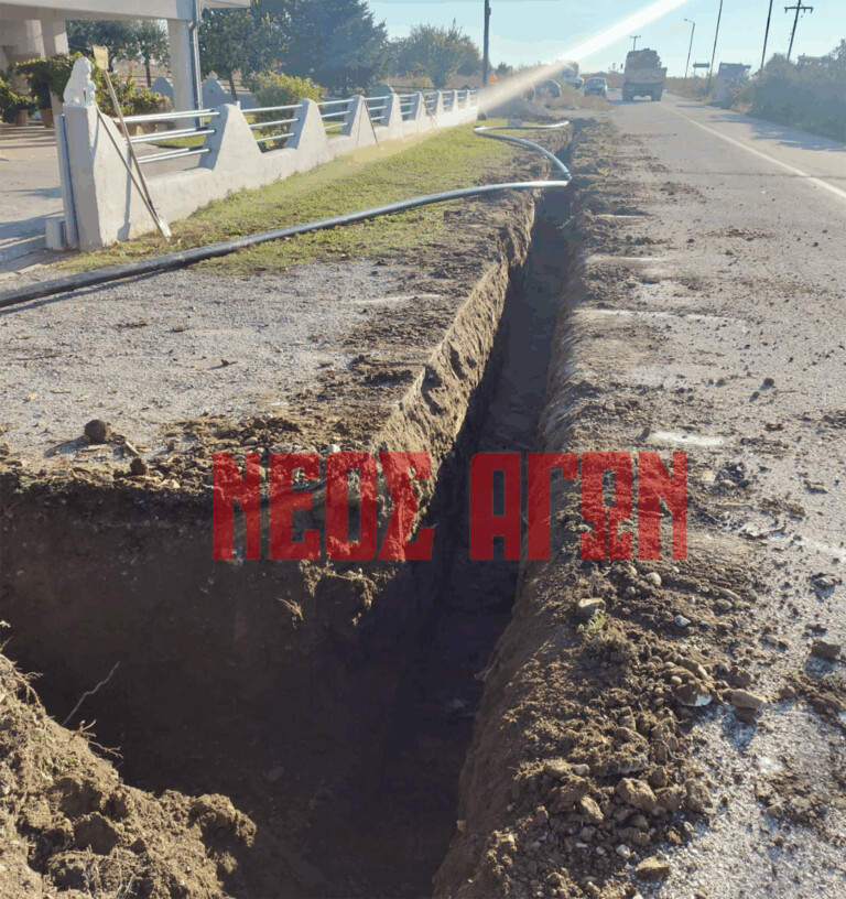 Σε εξέλιξη οι εργασίες εκσυγχρονισμού  του δικτύου ύδρευσης σε Ρούσσο και Παλαιοκκλήσι (ΦΩΤΟ)