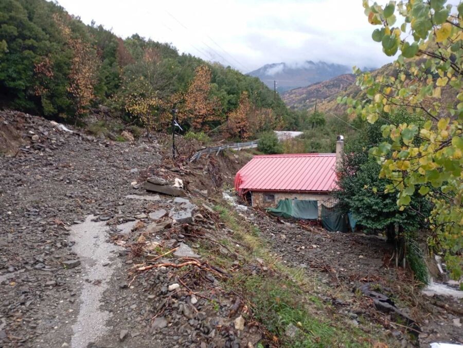 Αυτοψίες σε κατολισθαίνουσες περιοχές Τζουμέρκων πραγματοποίησε το ΕΑΓΜΕ