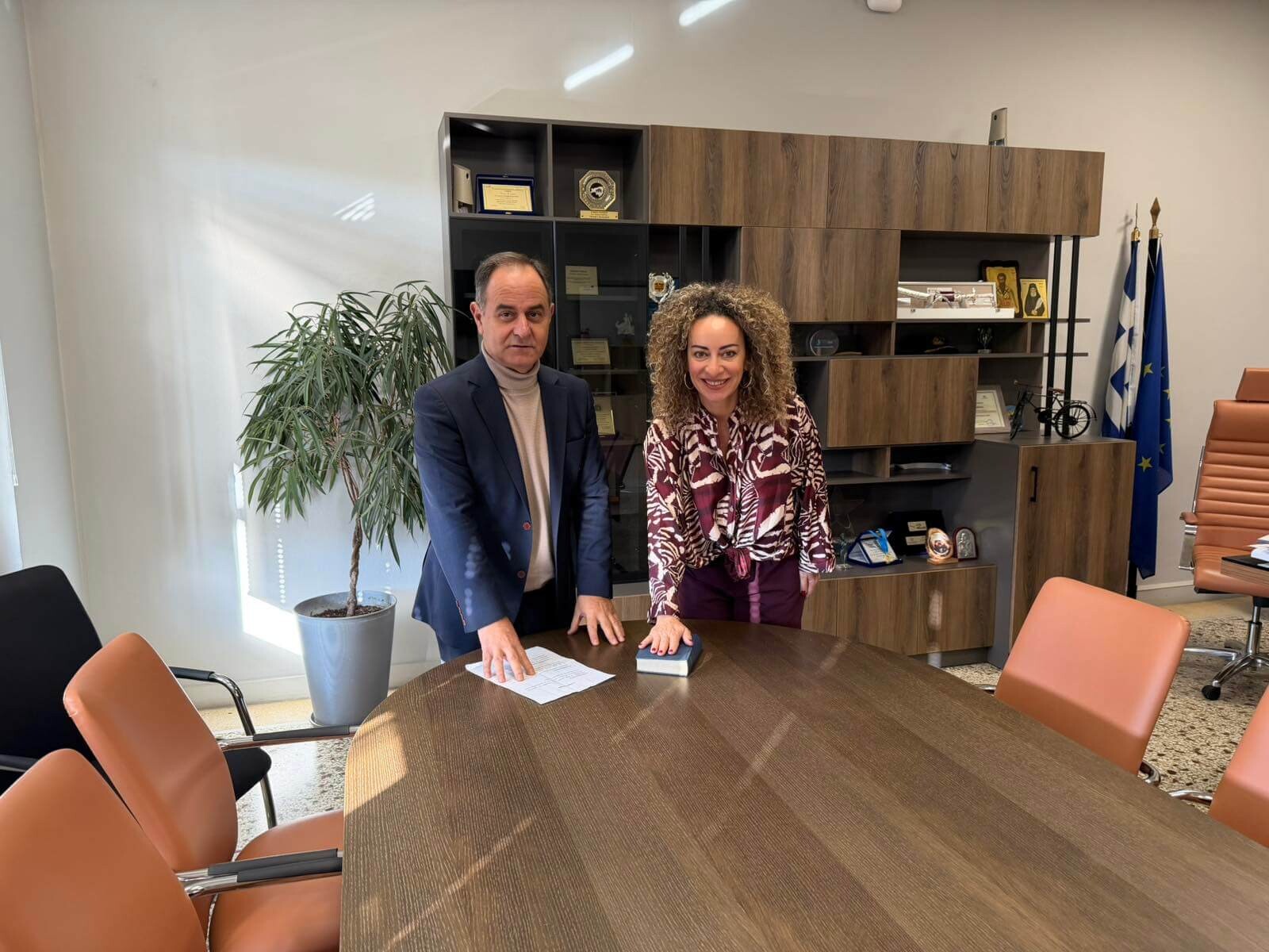 Ορκίστηκε νέα δημοτική σύμβουλος η κ. Χρ. Μάγγου