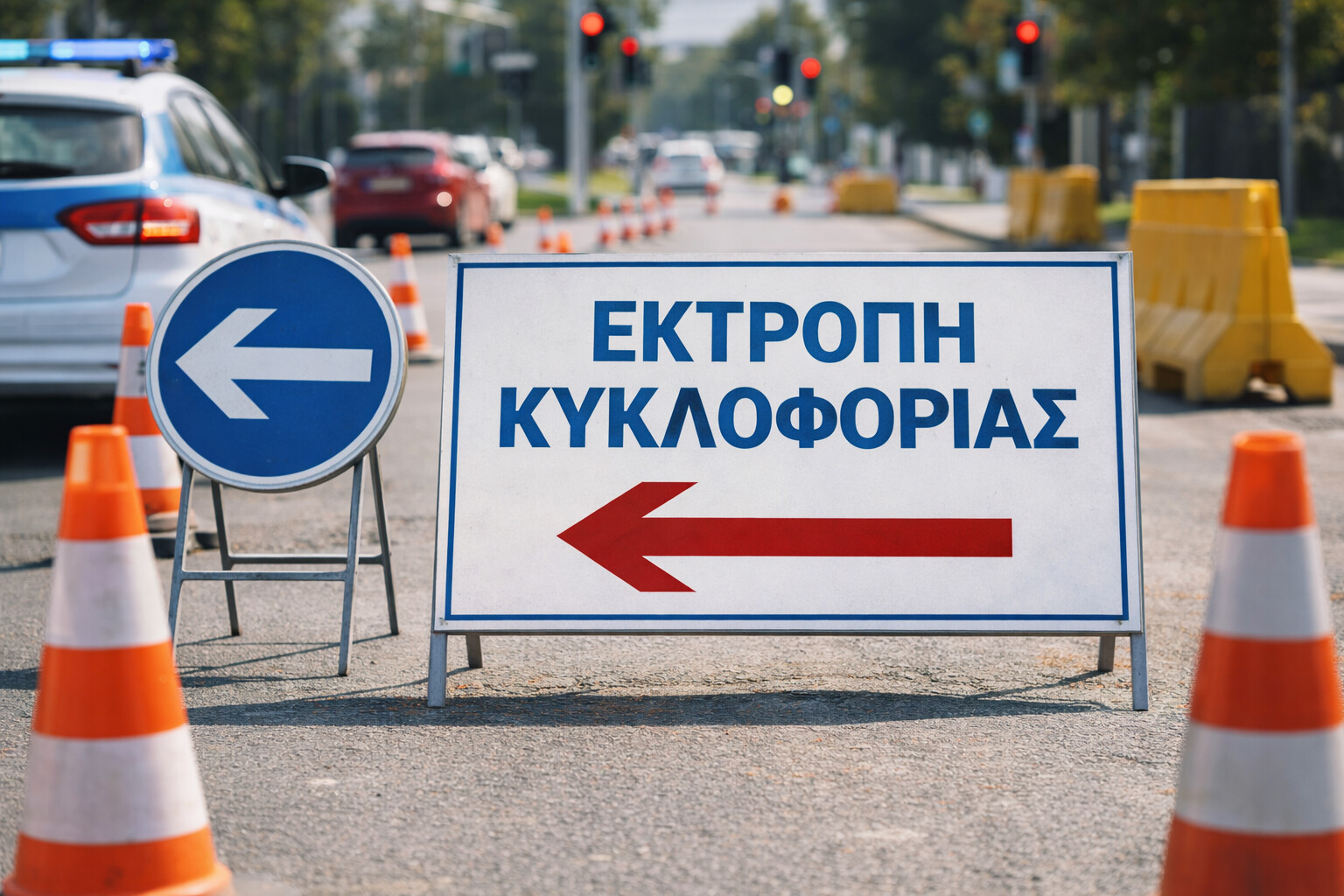 Εκτροπές κυκλοφορίας στο εθνικό οδικό δίκτυο λόγω αγροτικών κινητοποιήσεων