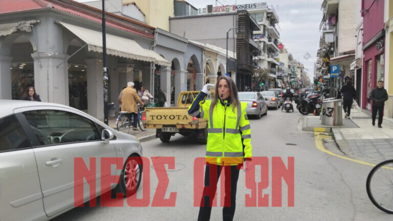 Επί ποδός η τροχαία, ρυθμίζει την κυκλοφορία σε κεντρικά σημεία της Καρδίτσας