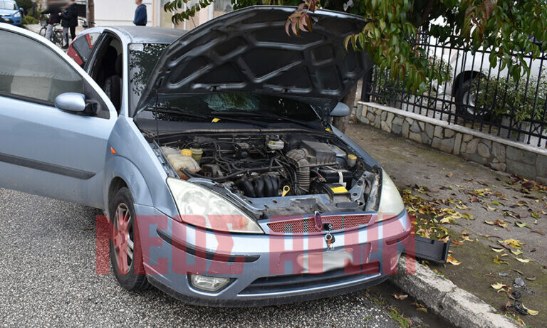 “Συναγερμός” για φωτιά σε αυτοκίνητο στος Καμινάδες