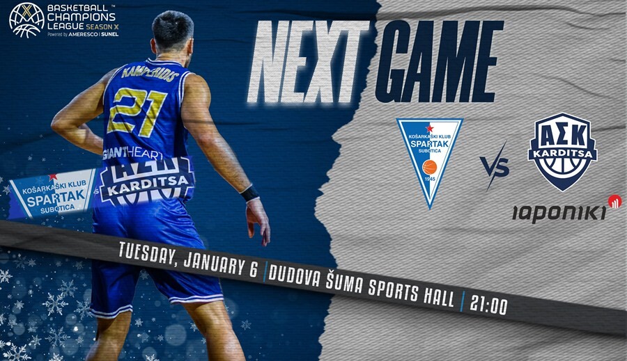 Α.Σ. Καρδίτσας: Πέταξε για Σερβία και για το πρώτο βήμα πρόκρισης στο Top16 του BCL