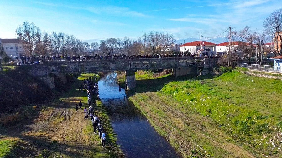 Ο Αγιασμός των υδάτων στο Δήμο Σοφάδων