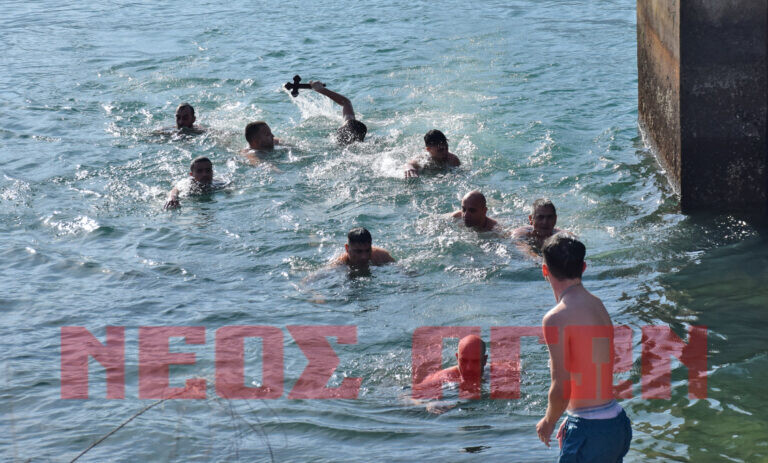 Στις 12 το μεσημέρι στην αναρρυθμιστική λίμνη ο Αγιασμός των υδάτων και η κατάδυση του Τιμίου Σταυρού