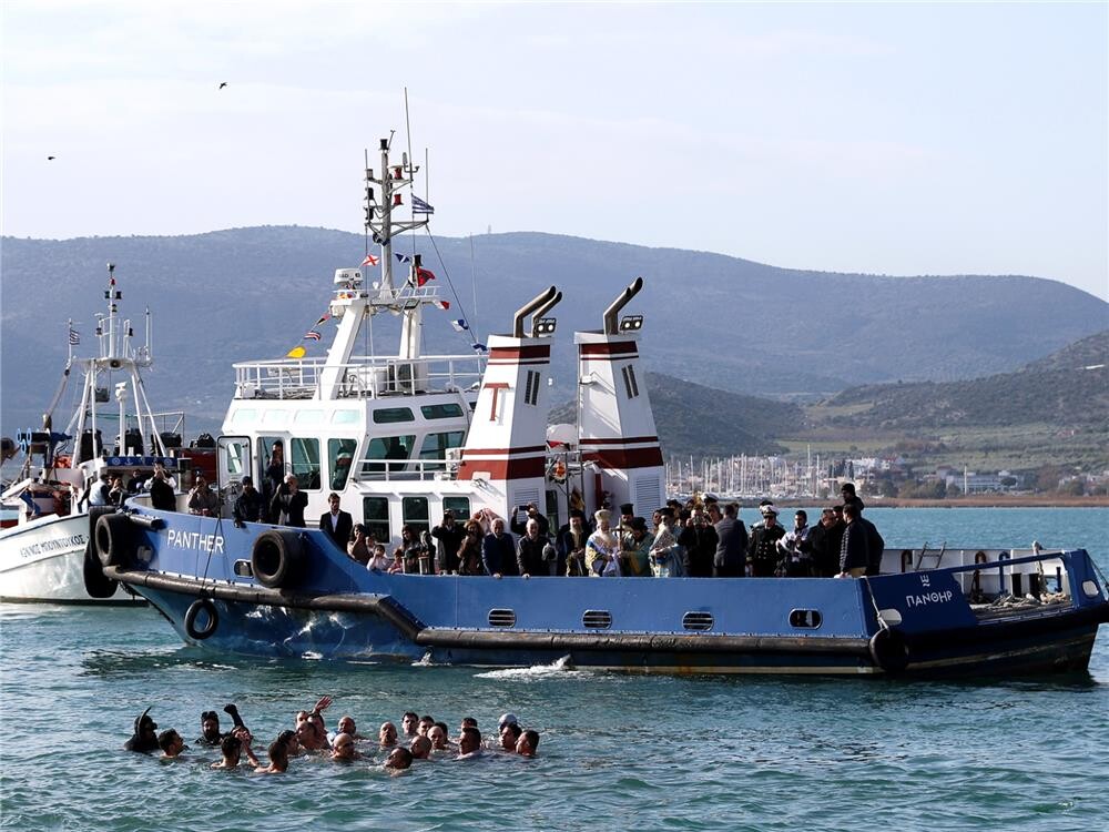 Ο Περιφερειάρχης Δ. Κουρέτας στον εορτασμό των Θεοφανείων στον Βόλο