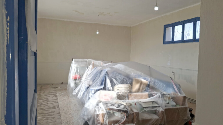 Εργασίες επισκευής στο πρώην Δημοτικό Σχολείο Ψαθοχώρας