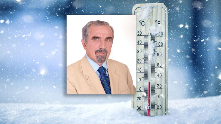 Ν. Καντερές στον «Ν.Α»: μεγάλη πτώση της θερμοκρασίας στο Ν. Καρδίτσας και χιονοπτώσεις από την πρώτη ψυχρή εισβολή του 2026