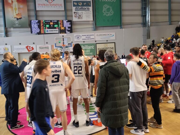 Ηττήθηκε από τον ανώτερο Ολυμπιακό ο ΑΣΚ, τον κόντραρε στα ίσια στο α' μέρος (ΦΩΤΟ & ΒΙΝΤΕΟ)