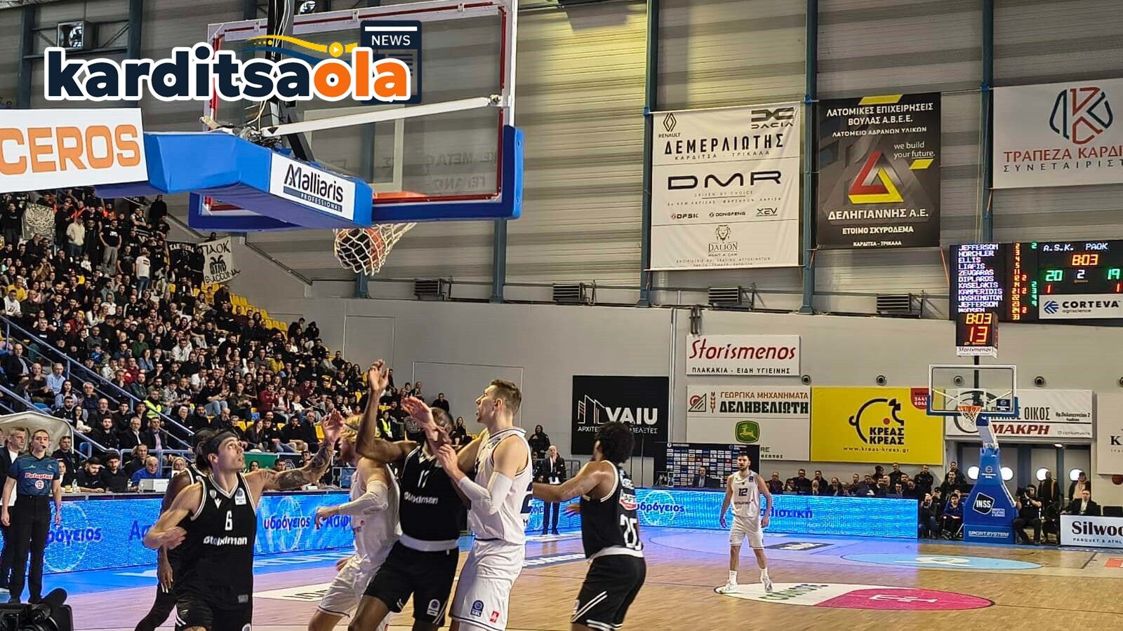 ΑΣ Καρδίτσας – ΑΕΚ 71-79: Πάλεψε μέχρι τέλους για την υπέρβαση