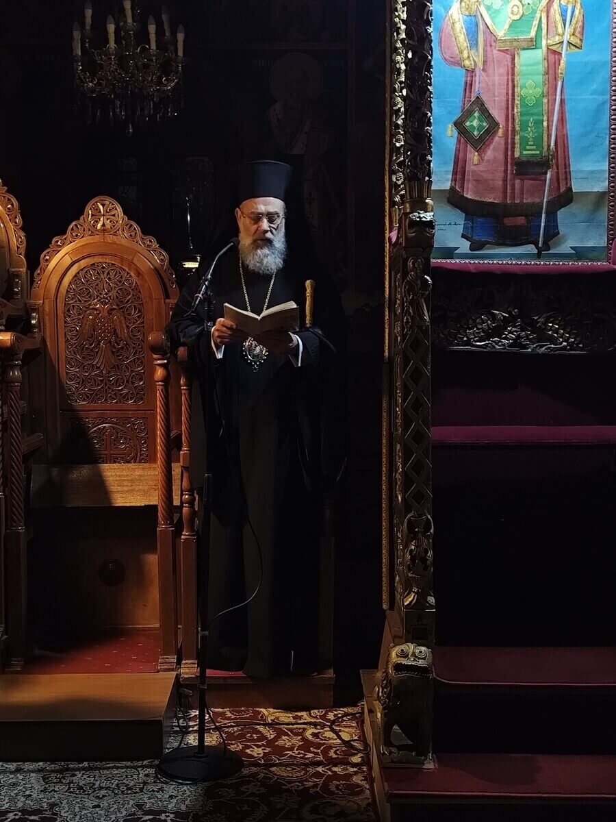 Λειτουργικό Πρόγραμμα Σεβασμιωτάτου Μητροπολίτου κ. Τιμοθέου στην Υπέρεια Φαρσάλων
