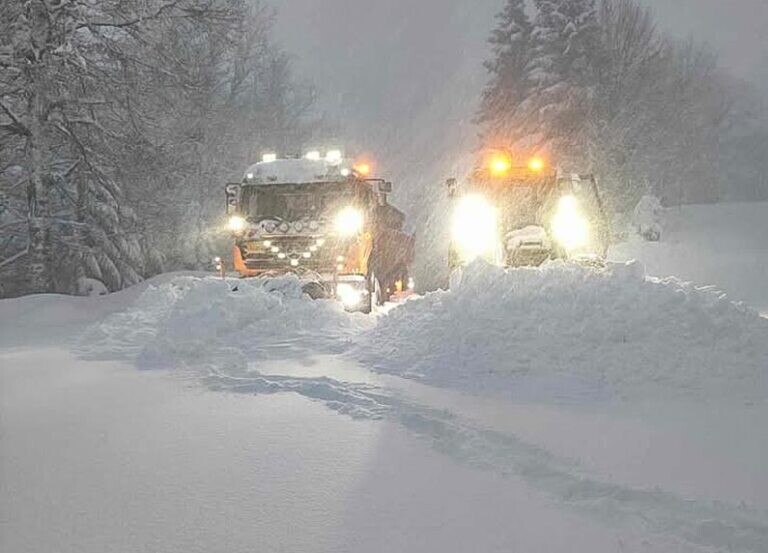 Στα 70-80 εκατοστά το χιόνι στην Ανατολική Αργιθέα (ΦΩΤΟ)