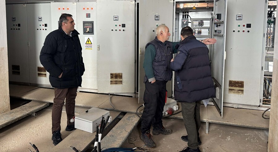 Προχωρούν οι εργασίες αποκατάστασης του αντλιοστασίου Μαραθέας