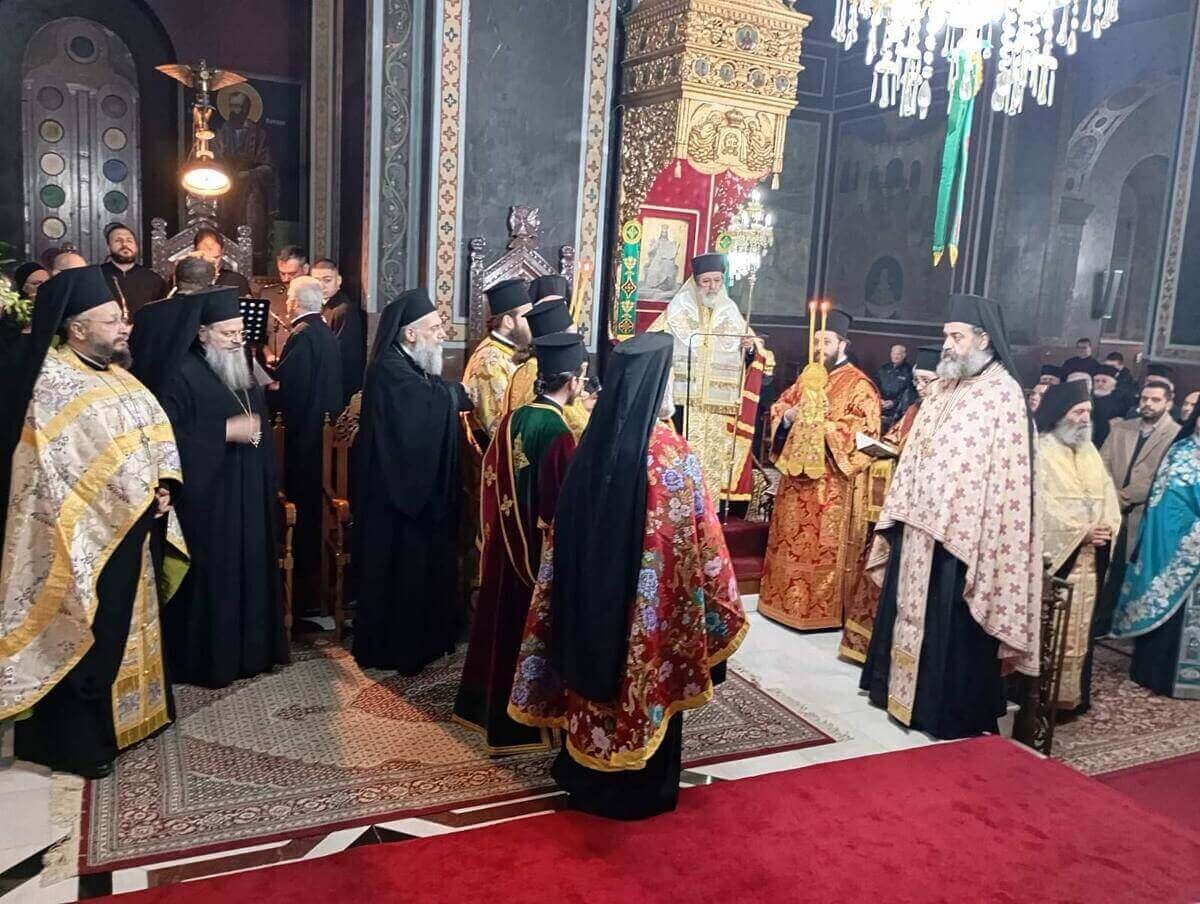 Πνευματική Κατάνυξη και Ύμνοι στον Εσπερινό για τα Ονομαστήρια του Σεβασμιωτάτου κ. Τιμοθέου