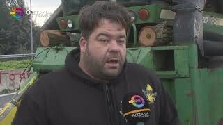 Αποχώρησαν με τα τρακτέρ τους οι αγρότες από το μπλόκο της Νίκαιας