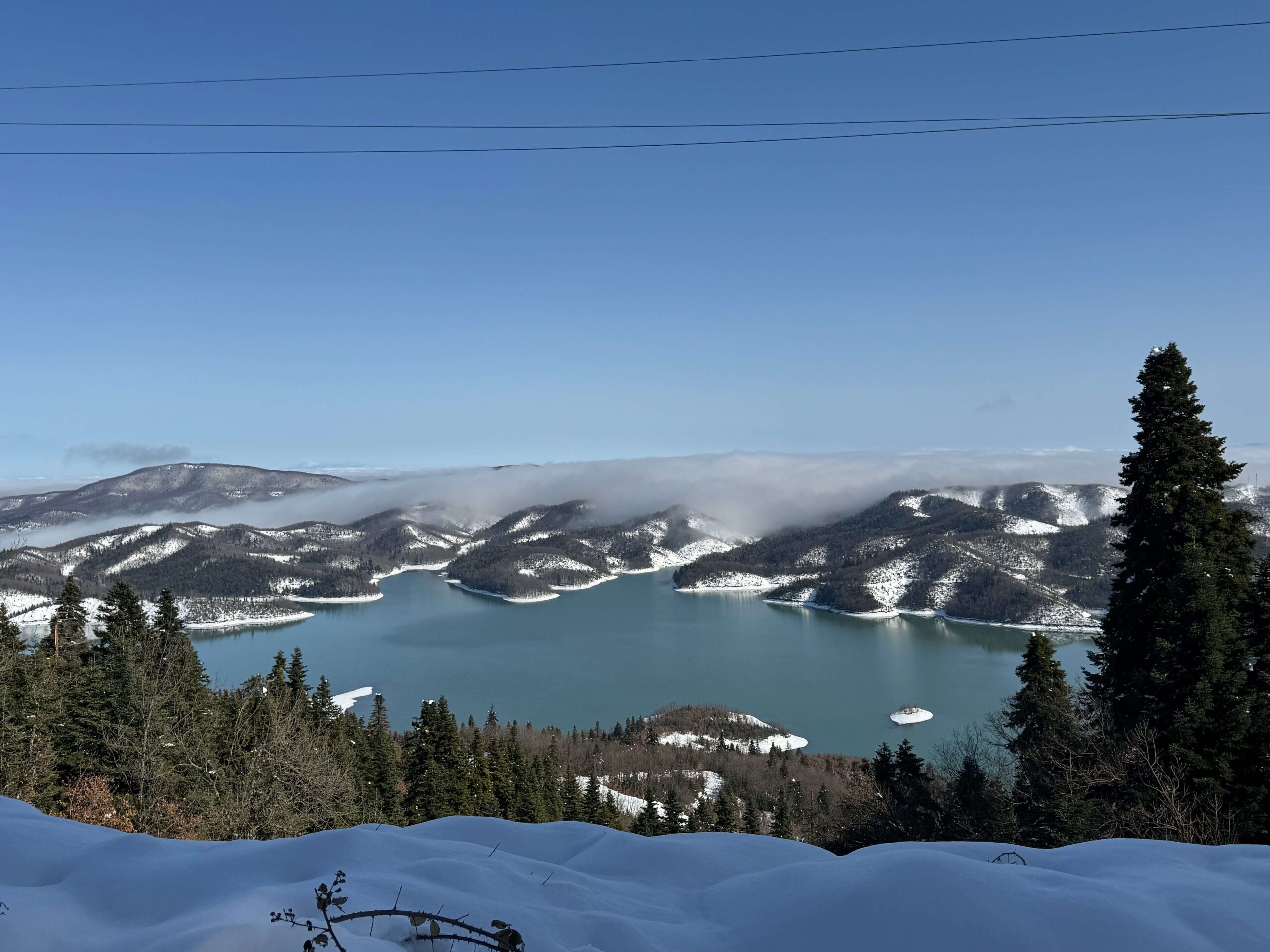  Άριστη η κατάσταση του ορεινού οδικού δικτύου στη λίμνη Πλαστήρα μετά τη σφοδρή κακοκαιρία