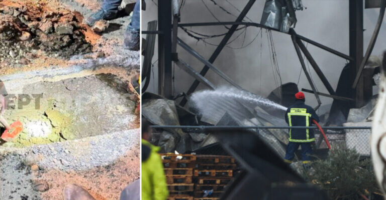 Φωτογραφία από το σημείο της διαρροής προπανίου – «Τους λέγαμε μυρίζει υγραέριο» δηλώνουν οι εργαζόμενοι