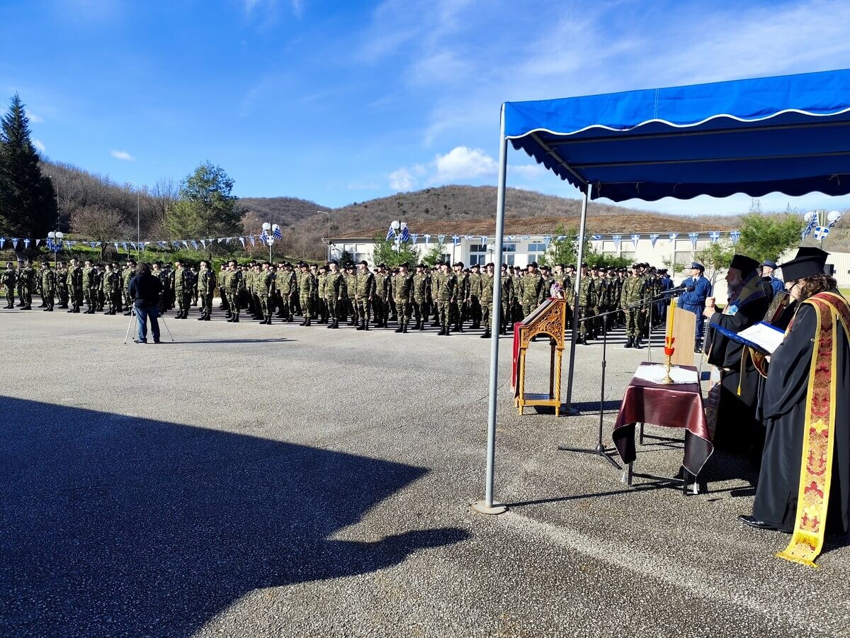 Τελετή ονομασίας και αποφοίτησης για 188 νέους Στρατονόμους και Αερονόμους στο ΚΕΣΝ