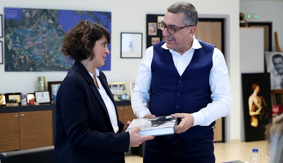 Συνάντηση Περιφερειάρχη Θεσσαλίας Δ. Κουρέτα και Μορφωτικής Ακολούθου της Πρεσβείας της Γαλλίας στην Ελλάδα