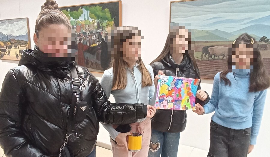 Επίσκεψη στο Αρχαιολογικό Μουσείο και στη Δημοτική Πινακοθήκητου 7ου Γυμνασίου Καρδίτσας