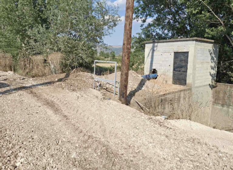 Σε λειτουργία το αντιπλημμυρικό  αντλιοστάσιο στον Βλοχό
