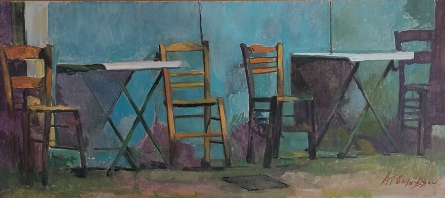 Η Δημοτική Πινακοθήκη Καρδίτσας αποκτά ένα έργο Αχιλλέα Αϊβάζογλου