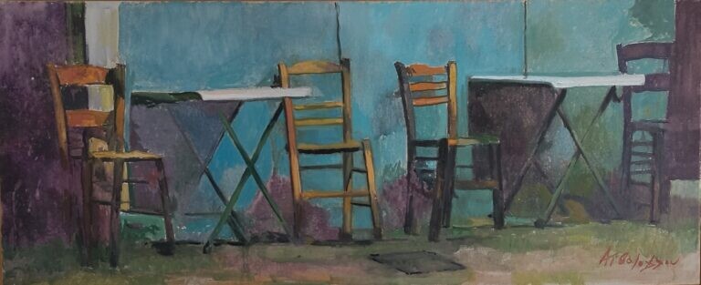 H Δημοτική Πινακοθήκη Καρδίτσας αποκτά  ένα έργο Αχιλλέα Αϊβάζογλου