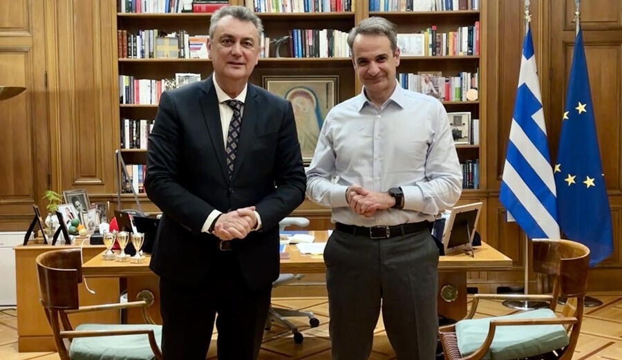 Συνάντηση Γιώργου Κωτσού - Κυριάκου Μητσοτάκη για την αναζωογόνηση της Υπαίθρου και την αναπτυξιακή επανεκκίνηση της Καρδίτσας