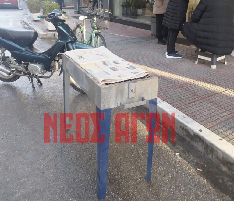 Τσικνοπέμπτη: Άρχισαν να... παίρνουν θέση οι πρώτες ψησταριές στην Καρδίτσα