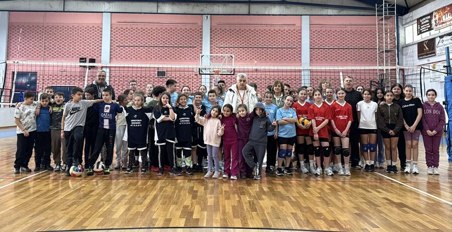 Αγώνες βόλεϊ δημοτικών σχολείων του Δήμου Παλαμά