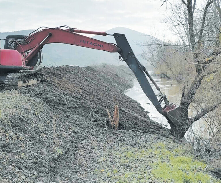 Προκηρύχθηκε το έργο του καθαρισμού του Καλέντζη