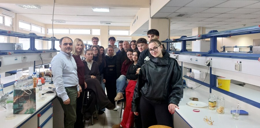 Εκπαιδευτική επίσκεψη των Μαθητών του 4ου ΓΕΛ Καρδίτσας στο Τμήμα Επιστήμης Τροφίμων και Διατροφής του Πανεπιστημίου Θεσσαλίας