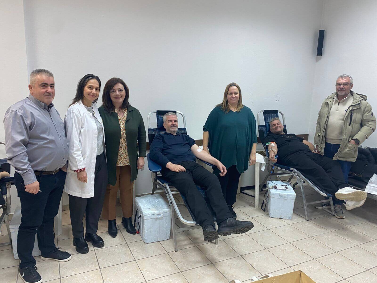 Με επιτυχία η Εθελοντική Αιμοδοσία και η κοπή της Πρωτοχρονιάτικης Πίτας στον Δήμο Σοφάδων. 