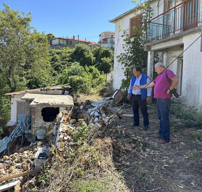 Ανατίθεται η εργολαβία  «Έργα μετρίασης κατολισθητικών φαινομένων οικισμού Μορφοβουνίου – Β’ Φάση»