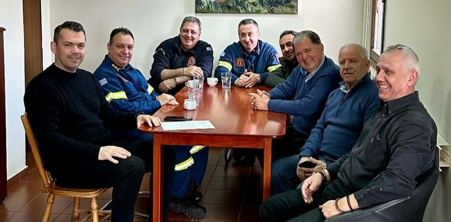 Εθιμοτυπική επίσκεψη του Διοικητή της Π.Υ. Ν. Καρδίτσας στο Δήμο Λίμνης Πλαστήρα