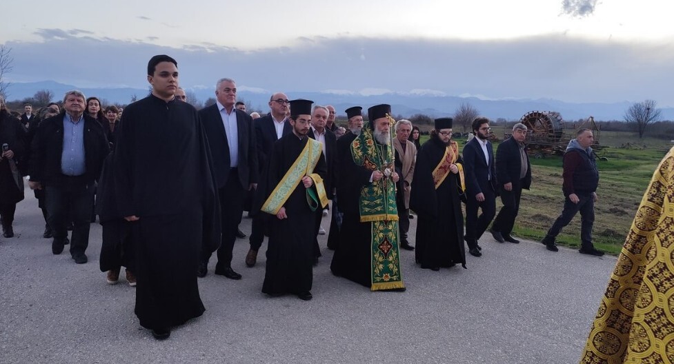 Λιτανεία της ιεράς εικόνος του Αγίου Δαμιανού στην Αγία Τριάδα και έναρξη του εορτασμού της μνήμης του