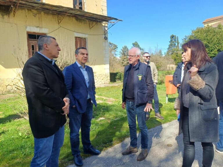 Επίσκεψη Τσίπρα στην Αβερώφειο Γεωργική Σχολή (ΦΩΤΟ+video)