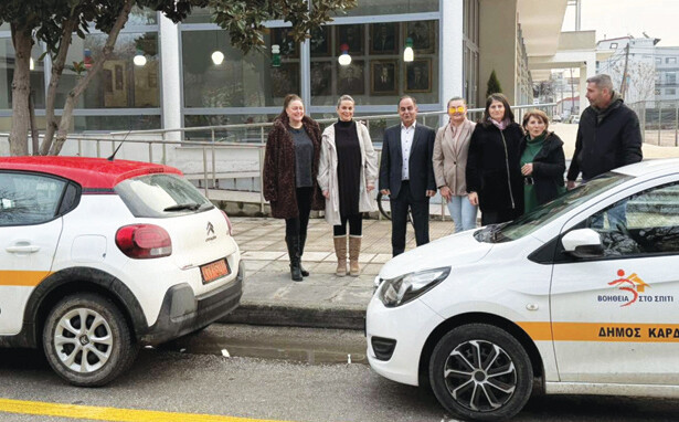 Καρδίτσα: Δύο νέα αυτοκίνητα για το «Βοήθεια στο Σπίτι»