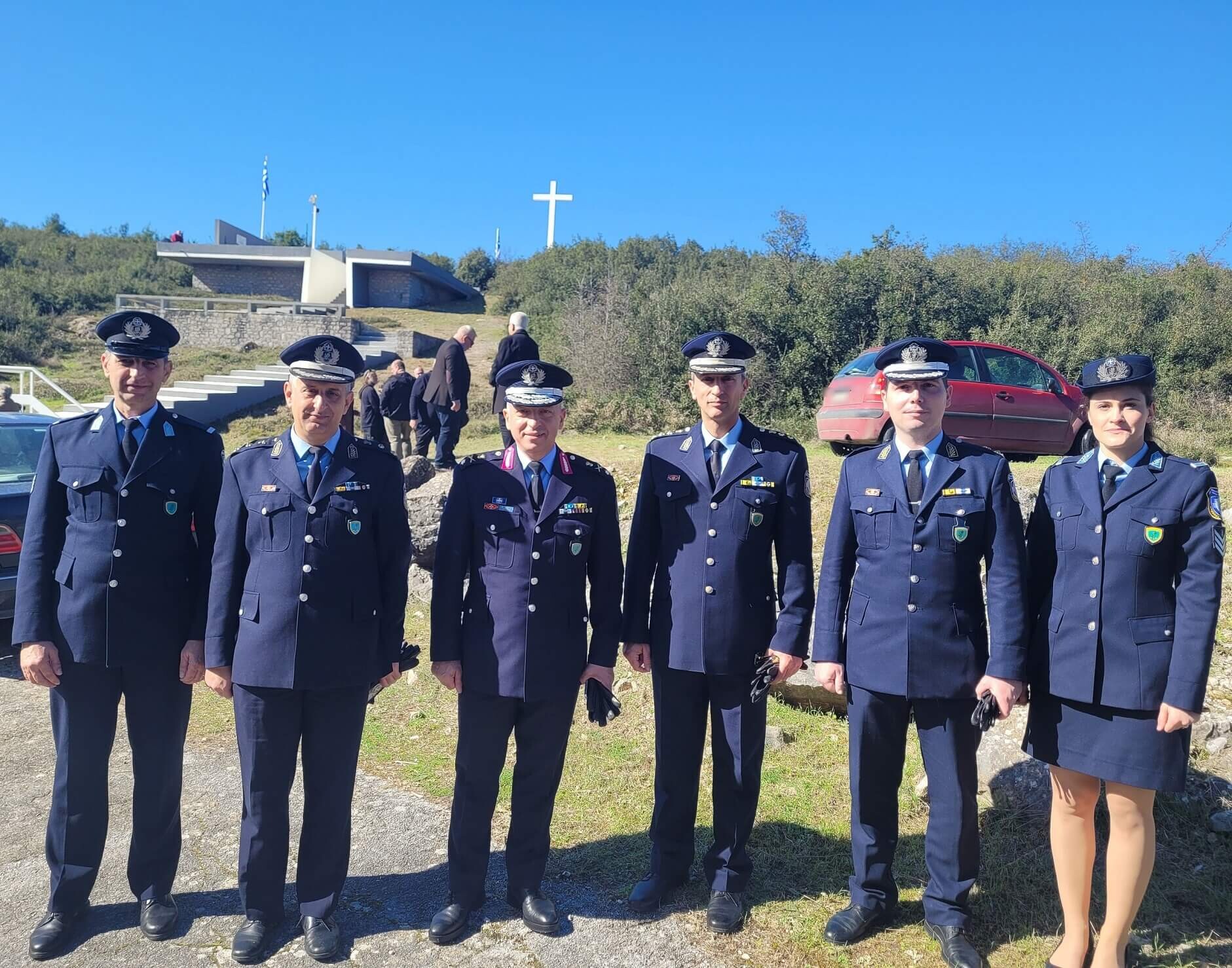 Αστυνομικοί Υπηρεσιών της ΓΕ.Π.Α.Δ. Θεσσαλίας τίμησαν τις εκδηλώσεις μνήμης «ΚΑΥΚΑΚΕΙΑ 2026»