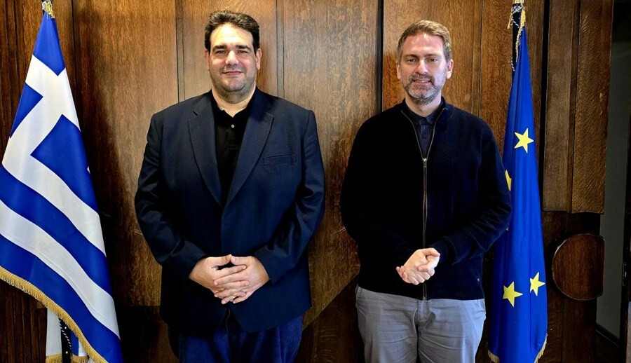 Συνάντηση Α. Στεργίου με Θ. Λιβάνιο στο ΥΠ.ΕΣ.